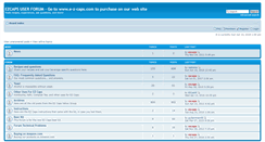 Desktop Screenshot of ezcapsforum.com